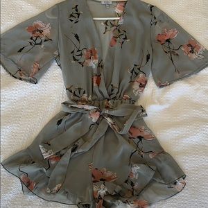 Floral romper
